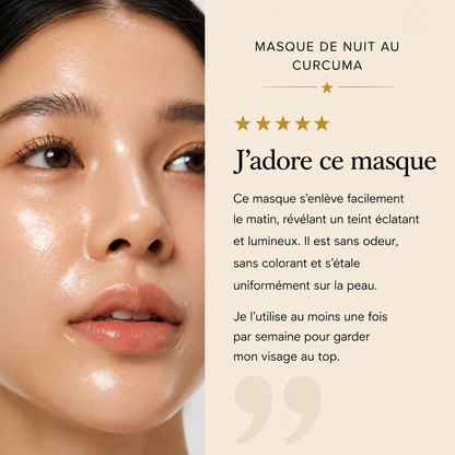 Masque Facial Exfoliant de Nuit