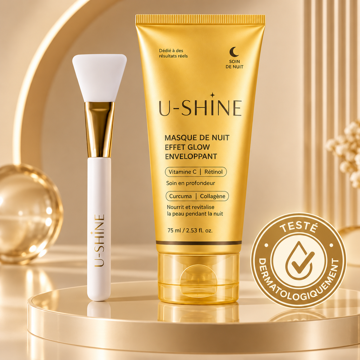 Masque Facial Exfoliant de Nuit